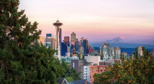 An image of the Seattle skyline